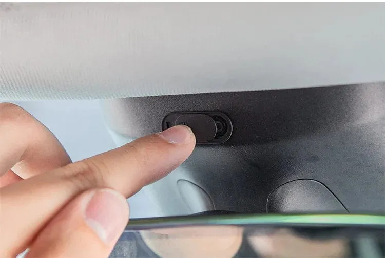 Für Tesla Model 3 Highland 2024 Kamera-Datenschutzabdeckung Weiß ModelY PC-Webcam-Abdeckung Model3 Modell SXY 2023 Innenzubehör