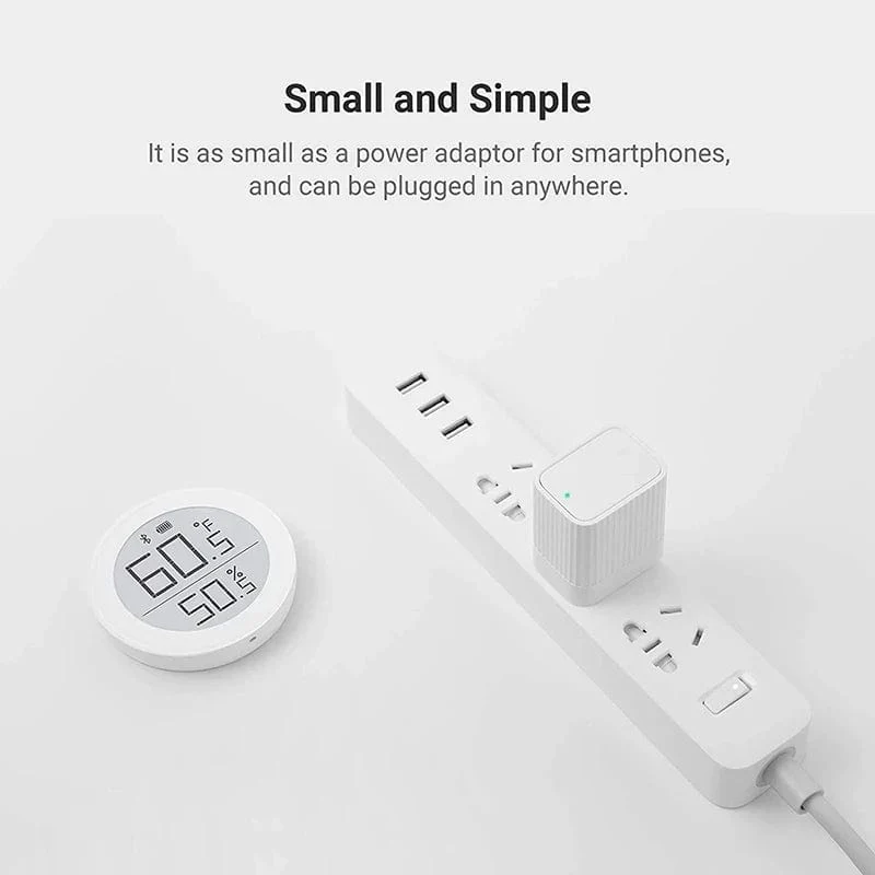 Qingping Bluetooth Gateway Hub Kompatibel WIFI Remote View Daten Sub-Gerät Smart Linkage Home Gerät Arbeiten Mit Mi home APP