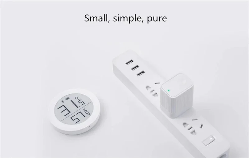 Qingping Bluetooth Gateway Hub Kompatibel WIFI Remote View Daten Sub-Gerät Smart Linkage Home Gerät Arbeiten Mit Mi home APP