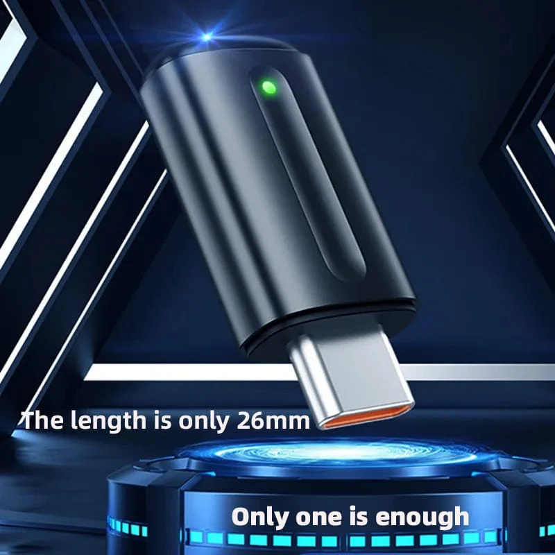2024 Neuer Smartphone-IR-Mini-Adapter, intelligente Infrarot-Fernbedienung Typ C, IR-Blaster, Telefon-App-Steuerung für TV-Klimaanlage