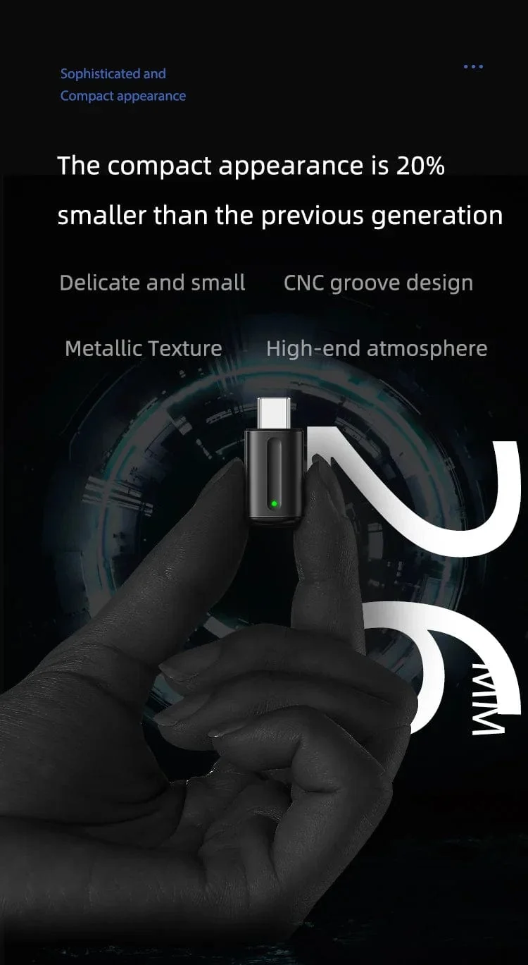 2024 Neuer Smartphone-IR-Mini-Adapter, intelligente Infrarot-Fernbedienung Typ C, IR-Blaster, Telefon-App-Steuerung für TV-Klimaanlage