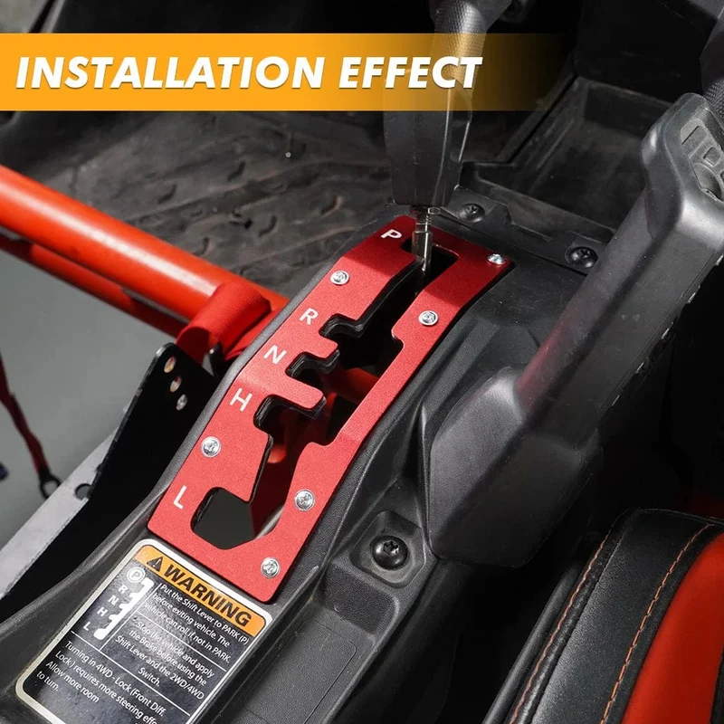 Für CAN-AM Shift-Shifter Tor Platte Panel Abdeckung Schutz Protector UTV für Can-Am Maverick X3 Max R 4x4 Turbo DPS 2017-2023 2019