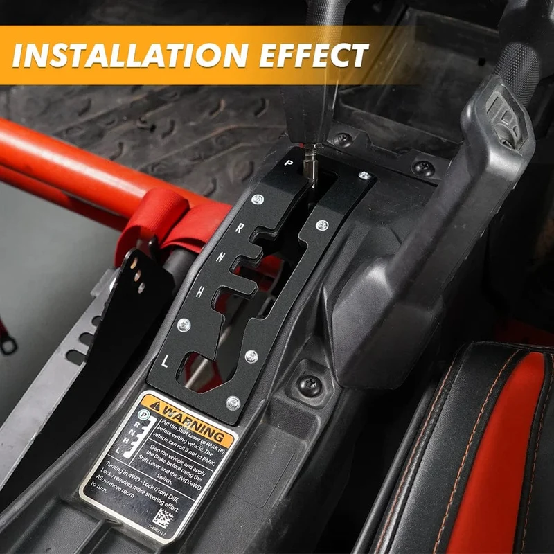 Für CAN-AM Shift-Shifter Tor Platte Panel Abdeckung Schutz Protector UTV für Can-Am Maverick X3 Max R 4x4 Turbo DPS 2017-2023 2019