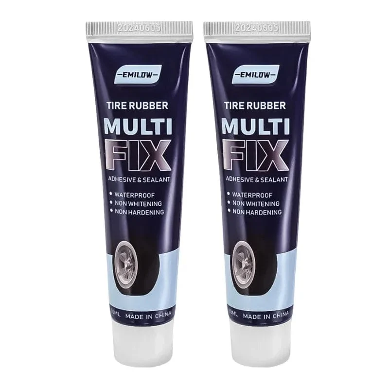 3x Reifenreparaturkleber, starker, verschleißfester, nicht korrosiver Gummikleber, Reifenversiegelungskleber, Autoreifenreparatur-Versiegelungsmittel, 50 ml