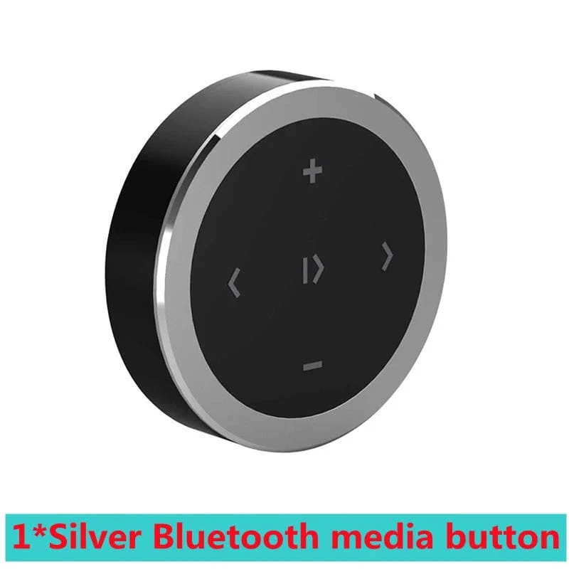 Kebidu Lenkrad Musik-Player Drahtlose Bluetooth Fernbedienung Media Taste Multimedia für Android IOS Smartphone Car Kit