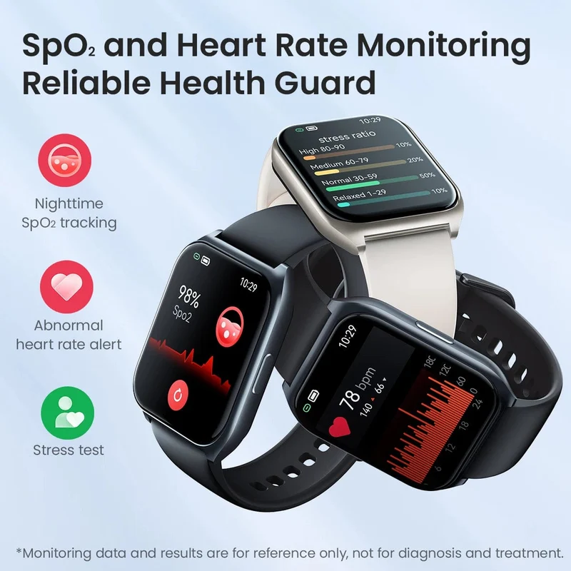 HAYLOU Watch 2 Pro (LS02 Pro) Smart Watch 1.85 Zoll HD-Display SpO2-Herzfrequenzmesser 100 Trainingsmodi Smartwatch für Männer und Frauen