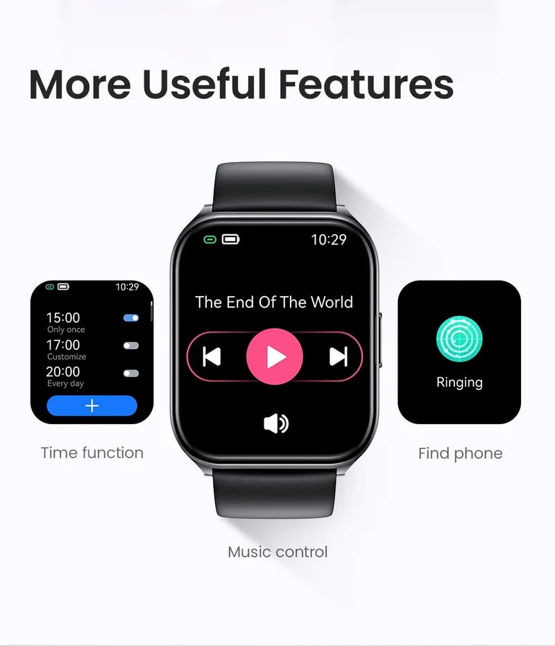 HAYLOU Watch 2 Pro (LS02 Pro) Smart Watch 1.85 Zoll HD-Display SpO2-Herzfrequenzmesser 100 Trainingsmodi Smartwatch für Männer und Frauen