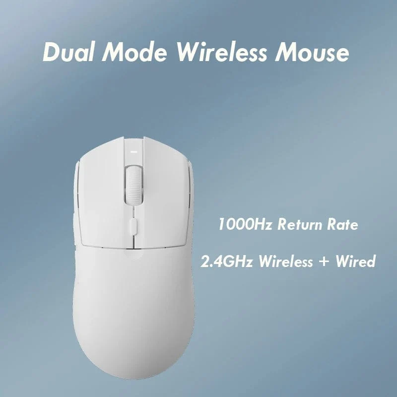 AJAZZ AJ139 Pro Kabellose Maus mit Füßen PMW3395 Gaming-Chipsatz 26000 dpi Professionelle Gaming-Maus für PC