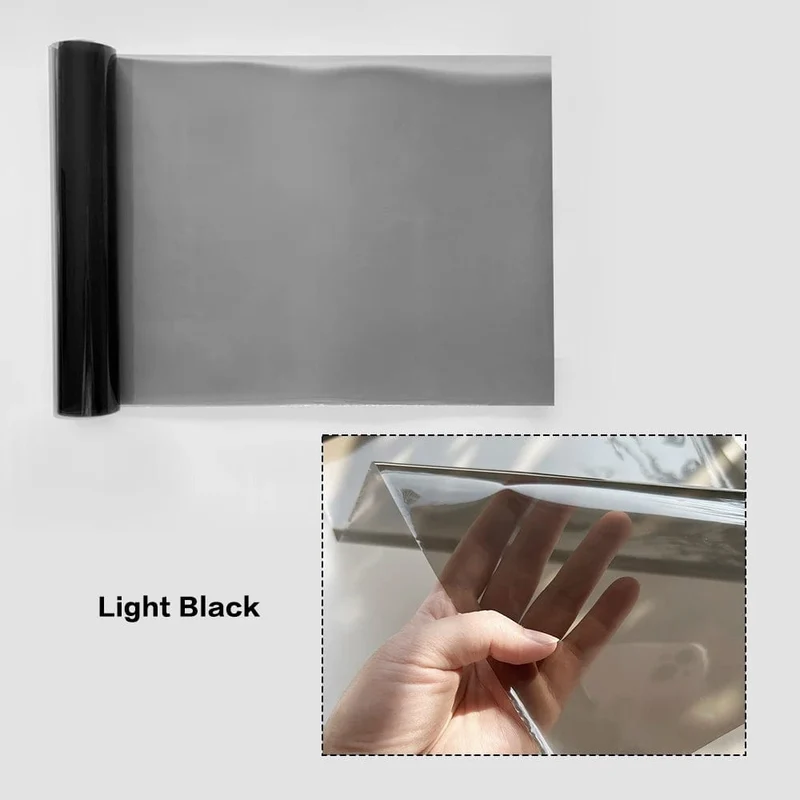 30*200cm Auto Scheinwerfer Tönung Nebel Licht Rücklicht Rauch Schwarz Tönung Vinyl Film Wasserdichte Film für Scheinwerfer Auto Karosserie film