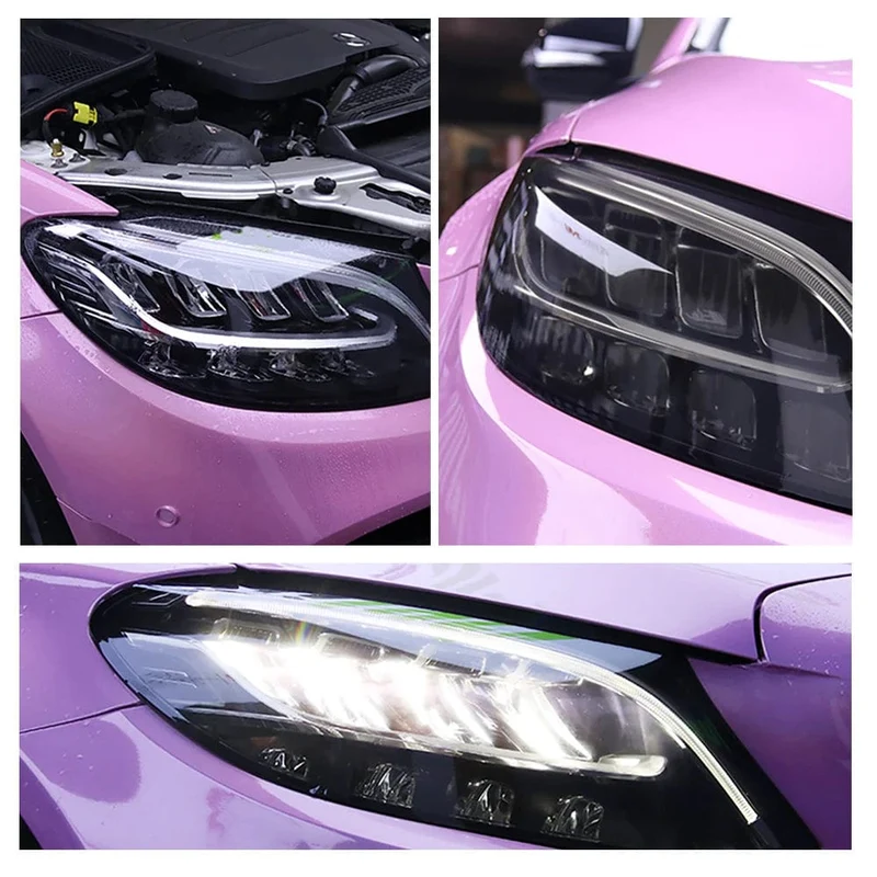 30*200cm Auto Scheinwerfer Tönung Nebel Licht Rücklicht Rauch Schwarz Tönung Vinyl Film Wasserdichte Film für Scheinwerfer Auto Karosserie film