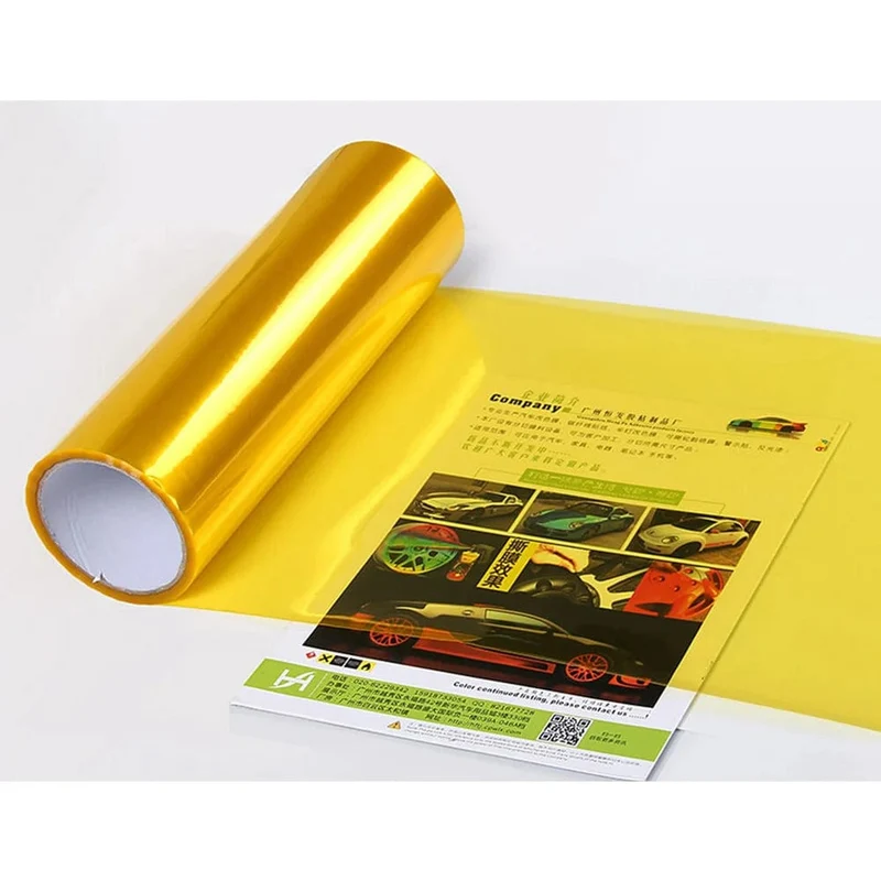 11 Farben Autolicht Scheinwerfer Rücklicht Tönungsfolie Vinylfolie Aufkleber Blatt Nebelscheinwerfer Rückleuchte Matt Rauchfolie 30x60cm