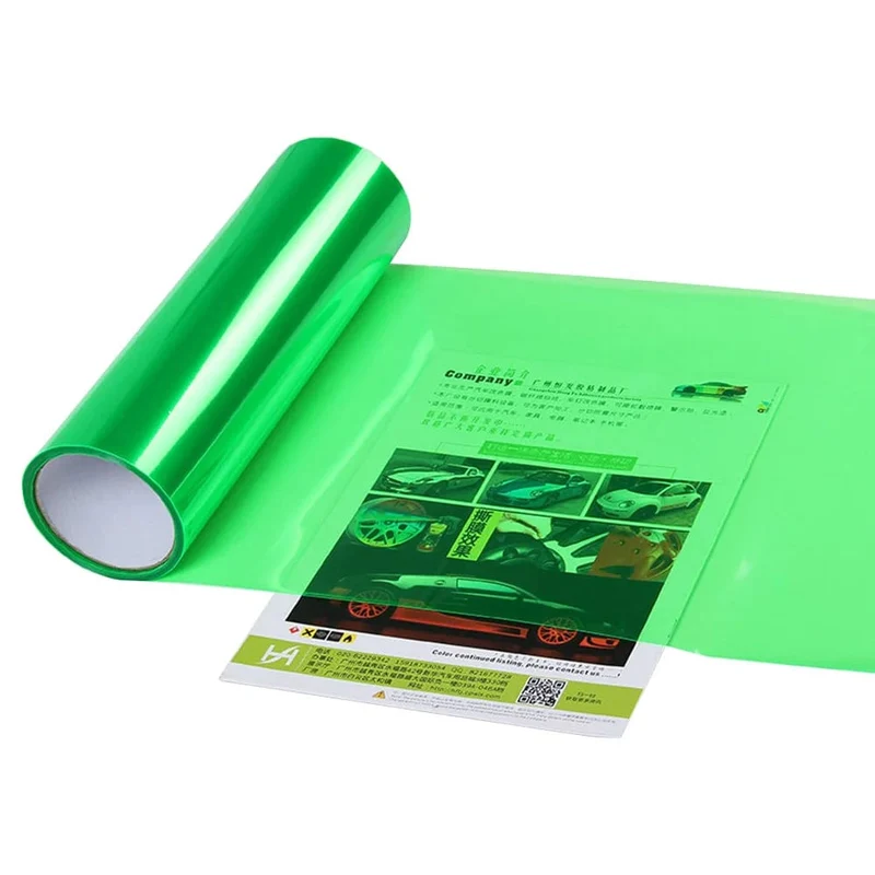 11 Farben Autolicht Scheinwerfer Rücklicht Tönungsfolie Vinylfolie Aufkleber Blatt Nebelscheinwerfer Rückleuchte Matt Rauchfolie 30x60cm