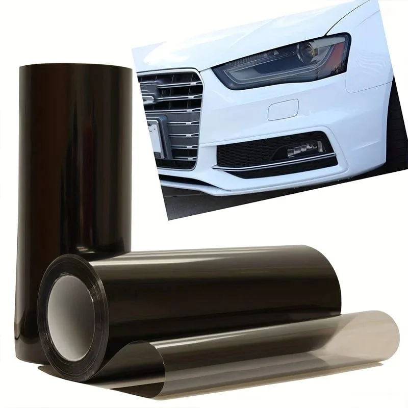 Farbwechselfolie für Autolampen, 39.37 Zoll x 11.81 Zoll, PVC-Material, Farbwechselfolie für Rückleuchten, Scheinwerfer und Nebelscheinwerfer