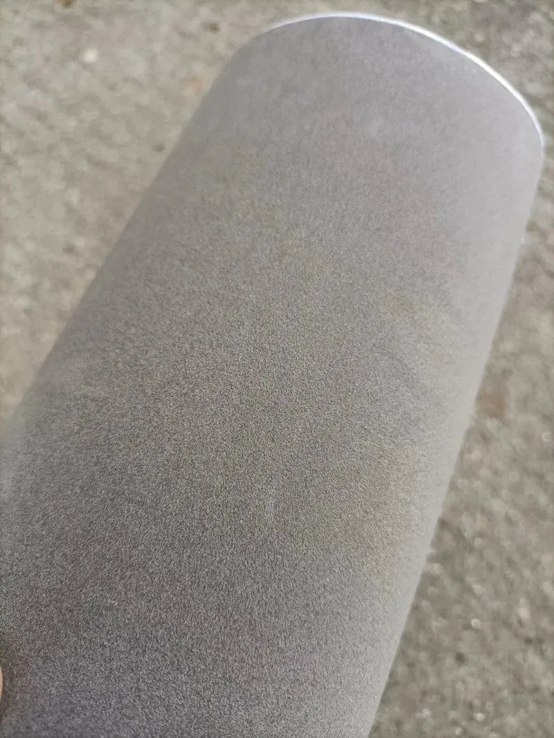 50*200 cm Premium Qualität Samt Wildleder Stoff Vinyl Auto Wrap Aufkleber Schwarz Rot Selbstklebende Samt tuch Film für Auto Styling