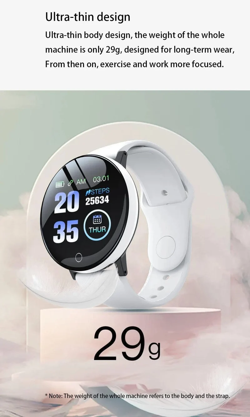 Neue D18 Multifunktionale Smart Watch Männer Frauen Bluetooth Verbunden Telefon Musik Fitness Sport Armband Schlaf Monitor Smartwatch
