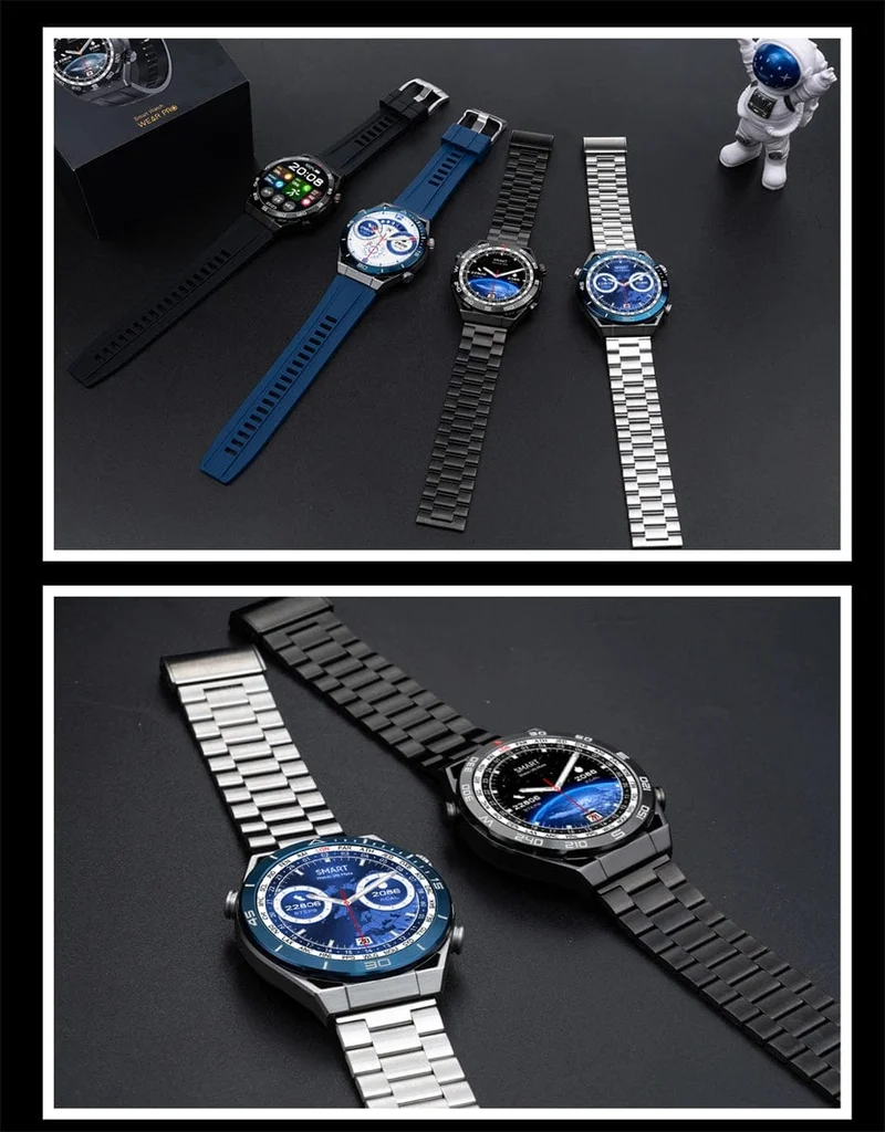 Für Huawei GT6 Pro Smart Watch Männer 390 * 390 HD-Bildschirm Herzfrequenz Bluetooth-Anruf IP67 wasserdichte Sport-SmartWatch für Xiaomi Apple