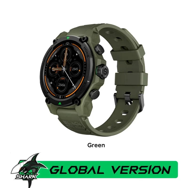 [Weltpremiere] Blackshark GS3 Smart Watch Globale Version 1.43"AMOLED-Display 5ATM 21 Tage Akkulaufzeit GPS-Satellitenpositionierung