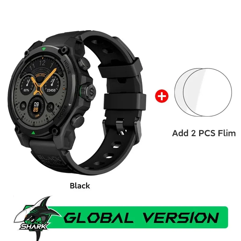 [Weltpremiere] Blackshark GS3 Smart Watch Globale Version 1.43"AMOLED-Display 5ATM 21 Tage Akkulaufzeit GPS-Satellitenpositionierung