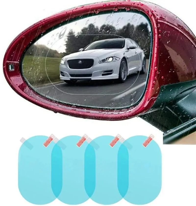 2 STÜCKE Autoaufkleber Regenschutzfolie Für Auto-Rückspiegel Auto-Rückspiegel Regenfolie Klare Sicht An Regentagen Autofolie