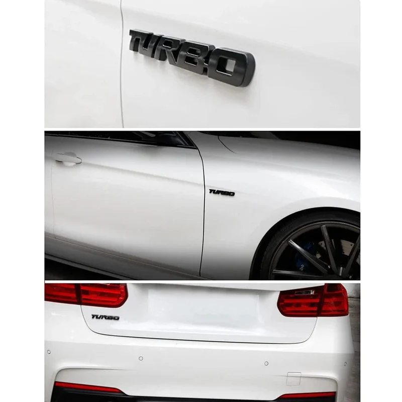 Brandneues Auto-Styling, Auto-Turbo-Boost-Laden, Boosting, 3D-Metall, Chrom-Zink-Legierung, 3D-Emblem, Abzeichen, Aufkleber, Autozubehör