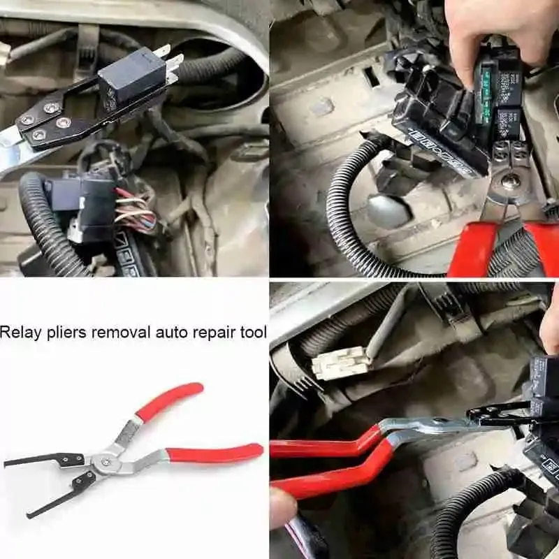 Universal Auto Relais Demontage Klemme Sicherung Puller Relais Sicherung Zange Relais Puller Relais Entferner Zange Auto Und 9 "Werkzeug