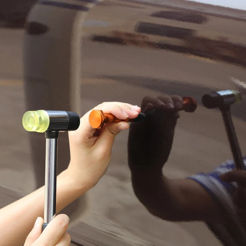 Super PDR-Werkzeug, Dellenentfernungsset fürs Auto, Dellenreparaturset ohne Ausbeulen, Dellenzieher, Saugnäpfe für Dellen an der Karosserie von Autos, Autowerkzeuge