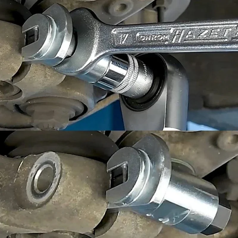 Werkzeug zum Entfernen hydraulischer Stoßdämpfer für Autos, Klauenstrebenspreizer, Aufhängungsabscheider, manuelles Werkzeugset zum Entfernen der Kugelgelenkbuchse