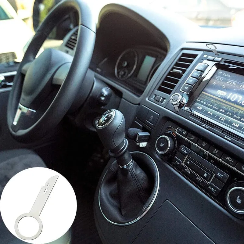 4-teiliges Autoradio-Entfernungswerkzeug, Stereo-Schlüssel, nützliches Radio-Stereo-Release-Entfernungs-Installationswerkzeug, Autoreparaturwerkzeug, Zubehör, Entfernungswerkzeug