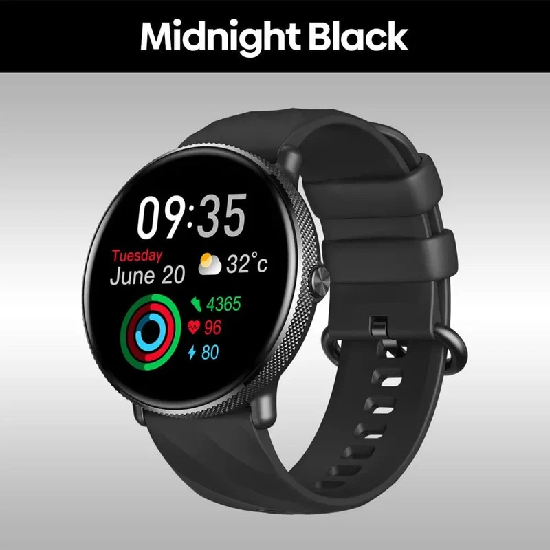 Zeblaze GTR 3 Pro Smart Watch mit Sprachanrufen, 1.43-Zoll-AMOLED-Display, Rahmen aus 316L-Edelstahl, Fitness-Tracking-Smartwatch