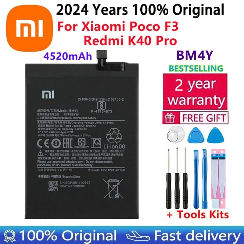 Batterie Für Xiaomi Mi Redmi Hinweis Poco CC9 K20 F2 F3 K30 M3 X3 M4 K40 X4 X5 7 8 8A 8T 9 9T 10 10S 10T 11 11T 11S 12 12T Lite Pro