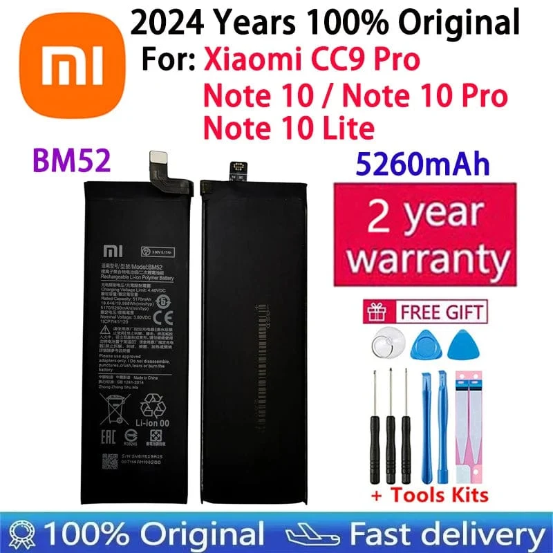 Batterie Für Xiaomi Mi Redmi Hinweis Poco CC9 K20 F2 F3 K30 M3 X3 M4 K40 X4 X5 7 8 8A 8T 9 9T 10 10S 10T 11 11T 11S 12 12T Lite Pro