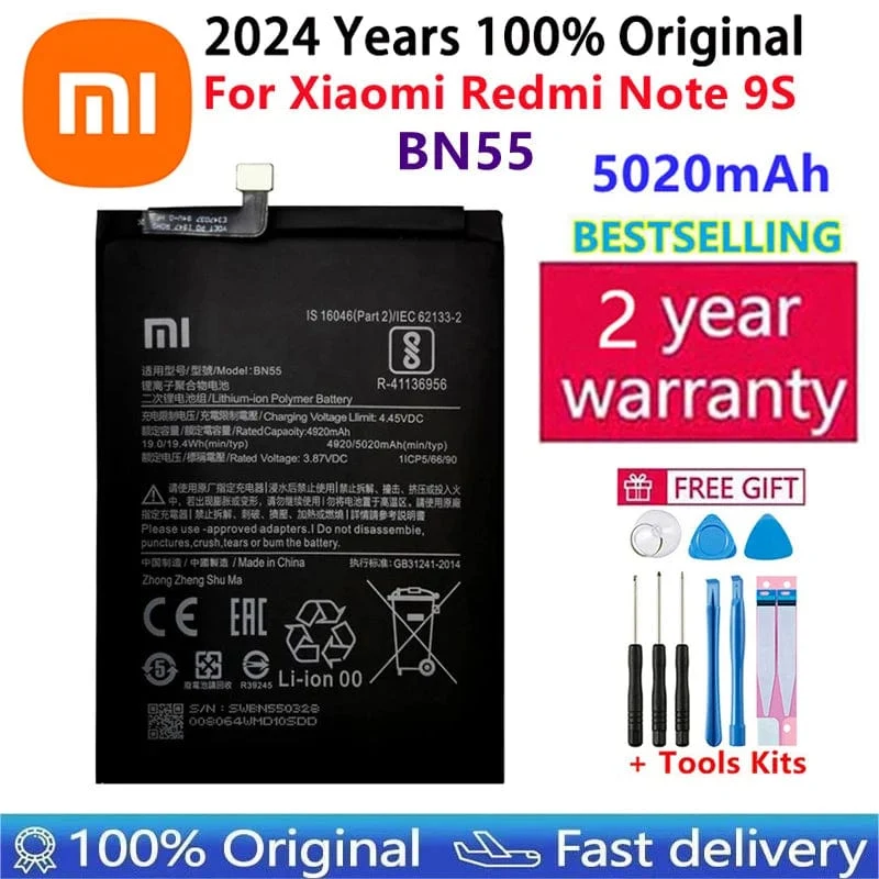 Batterie Für Xiaomi Mi Redmi Hinweis Poco CC9 K20 F2 F3 K30 M3 X3 M4 K40 X4 X5 7 8 8A 8T 9 9T 10 10S 10T 11 11T 11S 12 12T Lite Pro