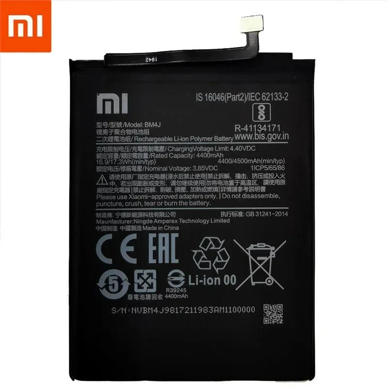 Batterie Für Xiaomi Mi Redmi Hinweis Poco CC9 K20 F2 F3 K30 M3 X3 M4 K40 X4 X5 7 8 8A 8T 9 9T 10 10S 10T 11 11T 11S 12 12T Lite Pro