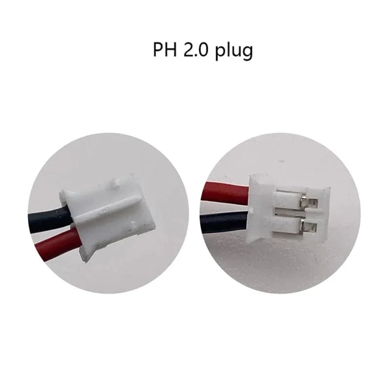 103450 3.7 V 2000 mAh Lithium-Polymer-Akku jst PH 2.0 mm 2-poliger Stecker für Kamera GPS-Navigator MP5 Bluetooth-Headset