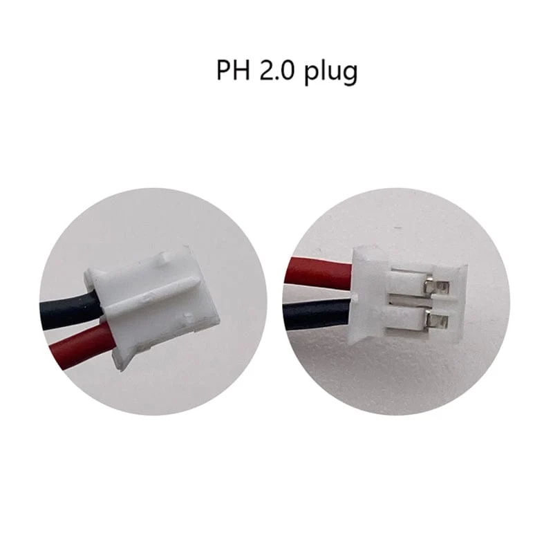 103450 3.7 V 2000 mAh Lithium-Polymer-Akku jst PH 2.0 mm 2-poliger Stecker für Kamera GPS-Navigator MP5 Bluetooth-Headset