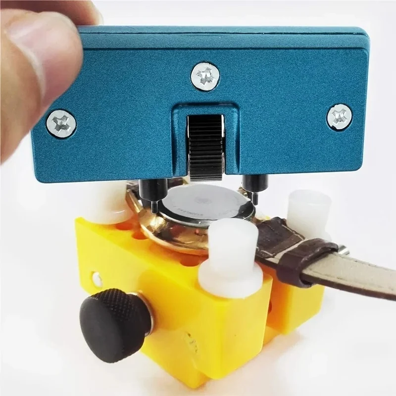 Uhrenreparaturwerkzeug aus Kunststoff, tragbarer Uhrenöffner, Uhrendeckelöffner, Werkzeug zum Ersetzen der Batterie