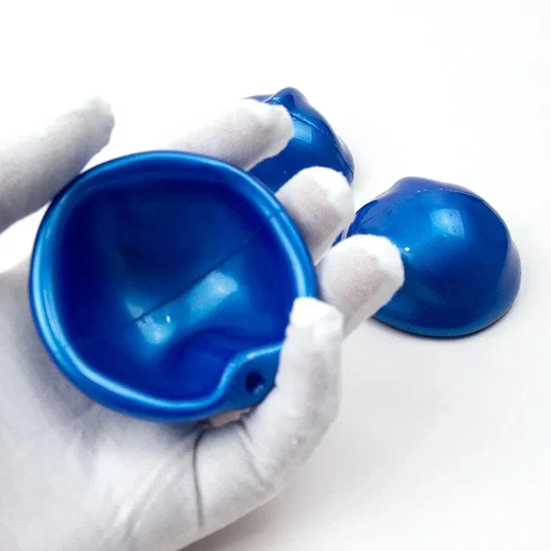 Offene Kugel für Uhrengehäuse, blau, 7 cm Durchmesser, langlebiger Gummi, sicher, zuverlässig, tragbar, Reibungskugel für Uhren, für professionelles Reparaturwerkzeug