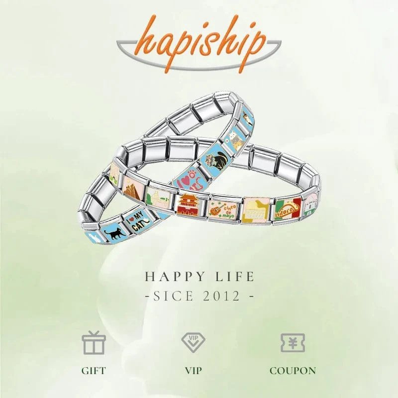 Hapiship Neue Edelstahl Werkzeuge Armband Schmuck DIY Herstellung