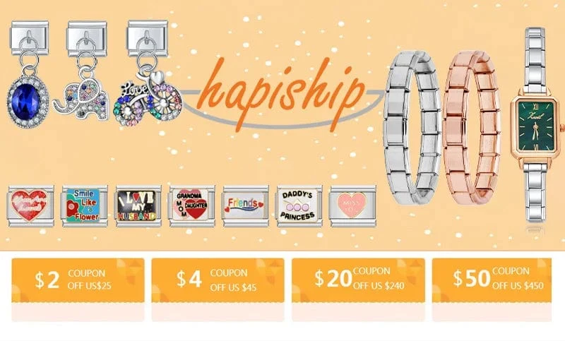 Hapiship Neue Edelstahl Werkzeuge Armband Schmuck DIY Herstellung
