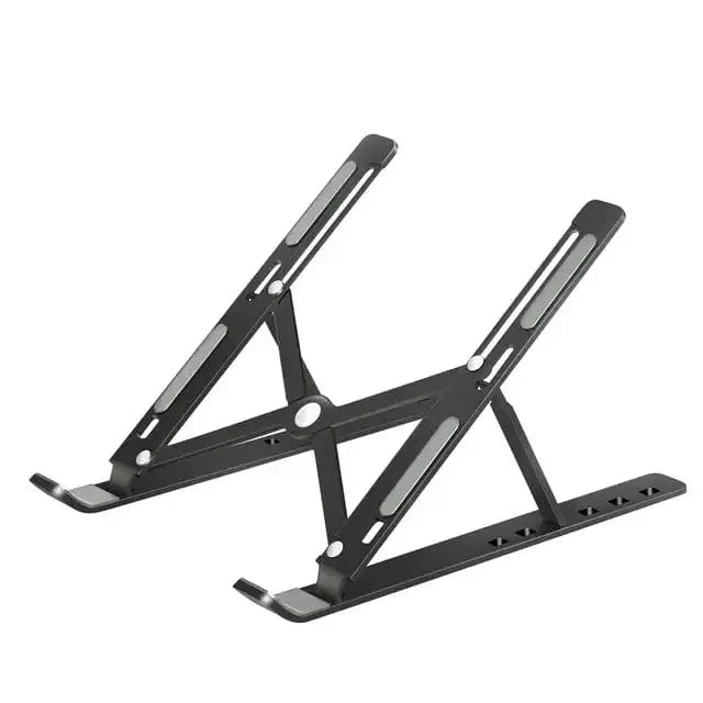 Tragbarer Laptopständer aus Aluminium, Notebook-Unterstützung, Computerhalterung, MacBook Air Pro-Halter, Zubehör, faltbare Lap-Top-Basis für PC