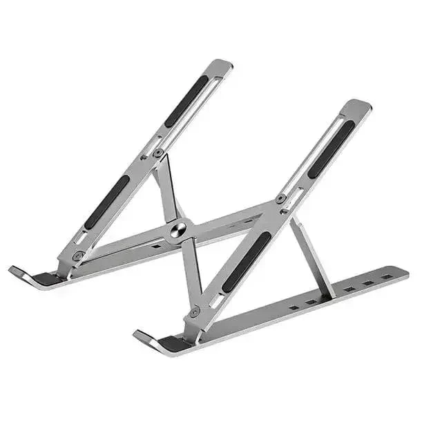 Tragbarer Laptopständer aus Aluminium, Notebook-Unterstützung, Computerhalterung, MacBook Air Pro-Halter, Zubehör, faltbare Lap-Top-Basis für PC