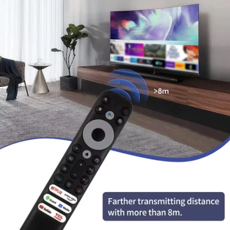 RC902V FMR4 Ersatzfernbedienung für TCL Mini-LED QLED 4K UHD Smart Android TV (keine Sprachfunktion)