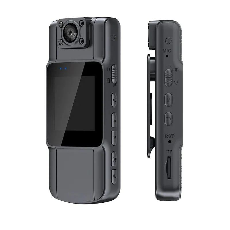 JOZUZE L11 1080P HD Minikamera Tragbarer digitaler Videorecorder BodyCam Infrarot-Nachtsicht-Polizeikamera Kleiner Fahrrad-Camcorder