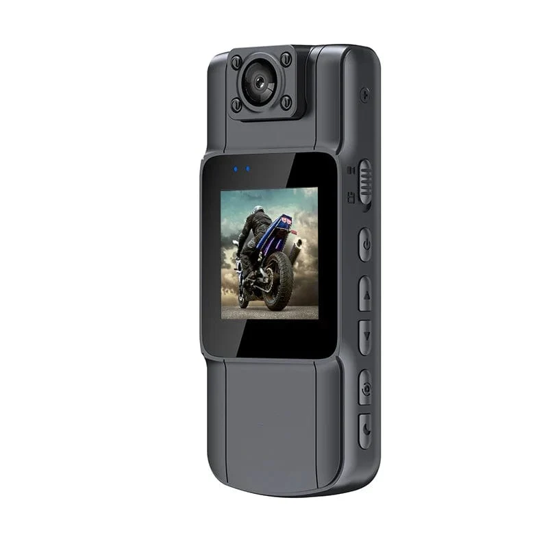 JOZUZE L11 1080P HD Minikamera Tragbarer digitaler Videorecorder BodyCam Infrarot-Nachtsicht-Polizeikamera Kleiner Fahrrad-Camcorder
