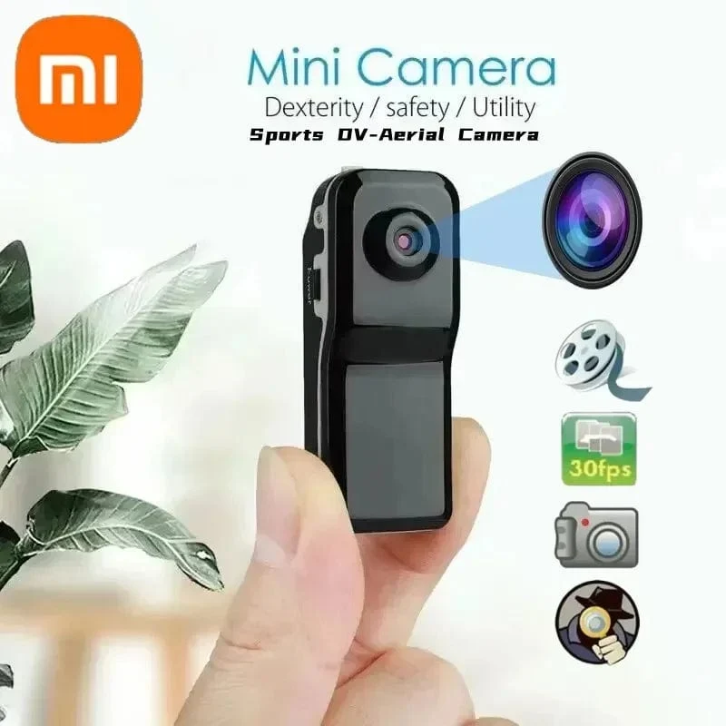 Xiaomi MIJIA HD Mini-DV-Sportkamera Körper-Camcorder-Halterung Tragbare Videoaufzeichnung Nanny-Sicherheitskamera Kleine Sportauto-DVR-Webcam