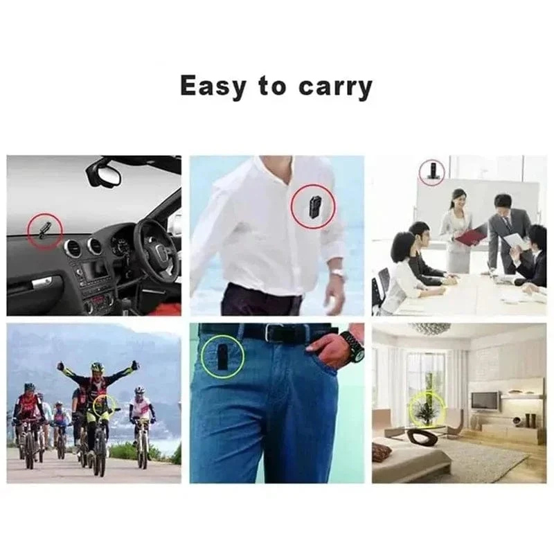 Xiaomi MIJIA HD Mini-DV-Sportkamera Körper-Camcorder-Halterung Tragbare Videoaufzeichnung Nanny-Sicherheitskamera Kleine Sportauto-DVR-Webcam