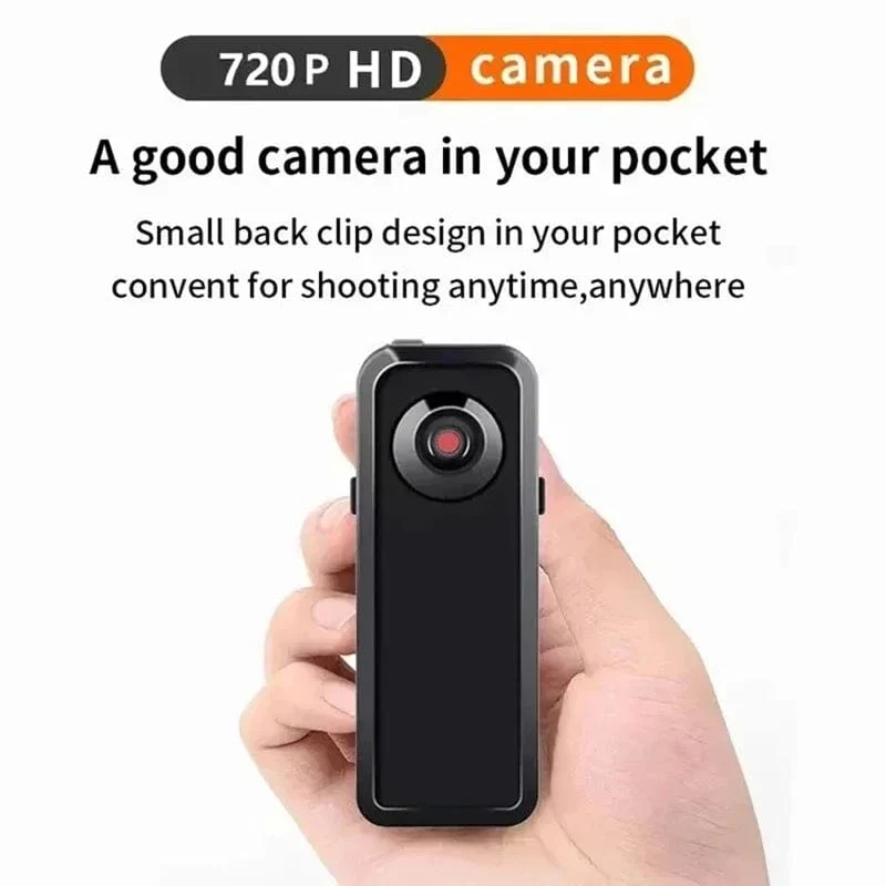 Xiaomi MIJIA HD Mini-DV-Sportkamera Körper-Camcorder-Halterung Tragbare Videoaufzeichnung Nanny-Sicherheitskamera Kleine Sportauto-DVR-Webcam