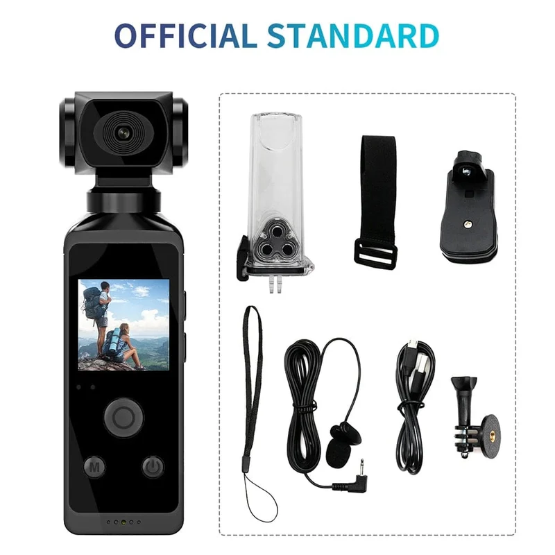 1080P 4K WiFi Full HD Kamera 270 Drehbare Mini Camcorder Outdoor Sport DV Mit Wasserdicht Fall Video Recorder Camcorder Cam