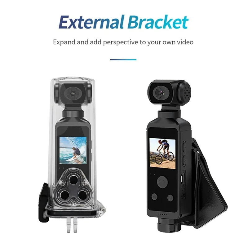 1080P 4K WiFi Full HD Kamera 270 Drehbare Mini Camcorder Outdoor Sport DV Mit Wasserdicht Fall Video Recorder Camcorder Cam