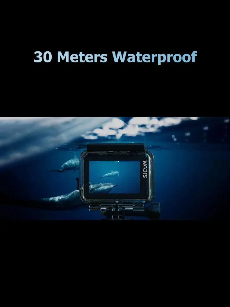 SJCAM SJ4000 Air Action Kamera mit 4K Video 30M Wasserdicht 2.4G WiFi Sport Kamera Action Cam Sport Kamera fahrrad motorräder